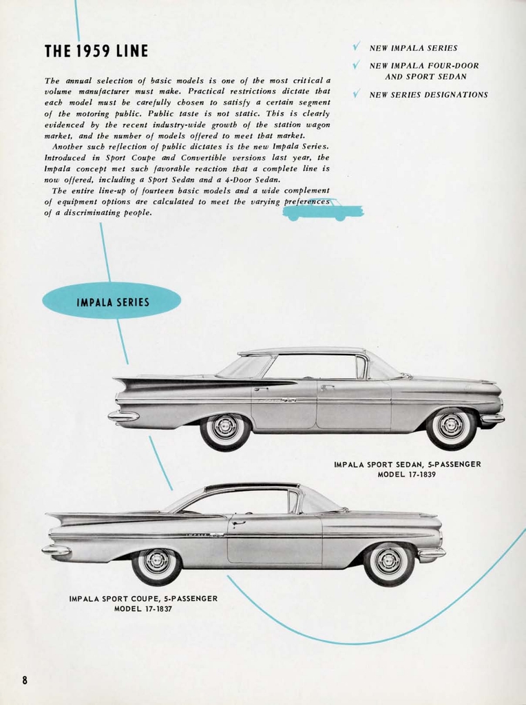 1959 Chevrolet Engineering Features Booklet Page 68